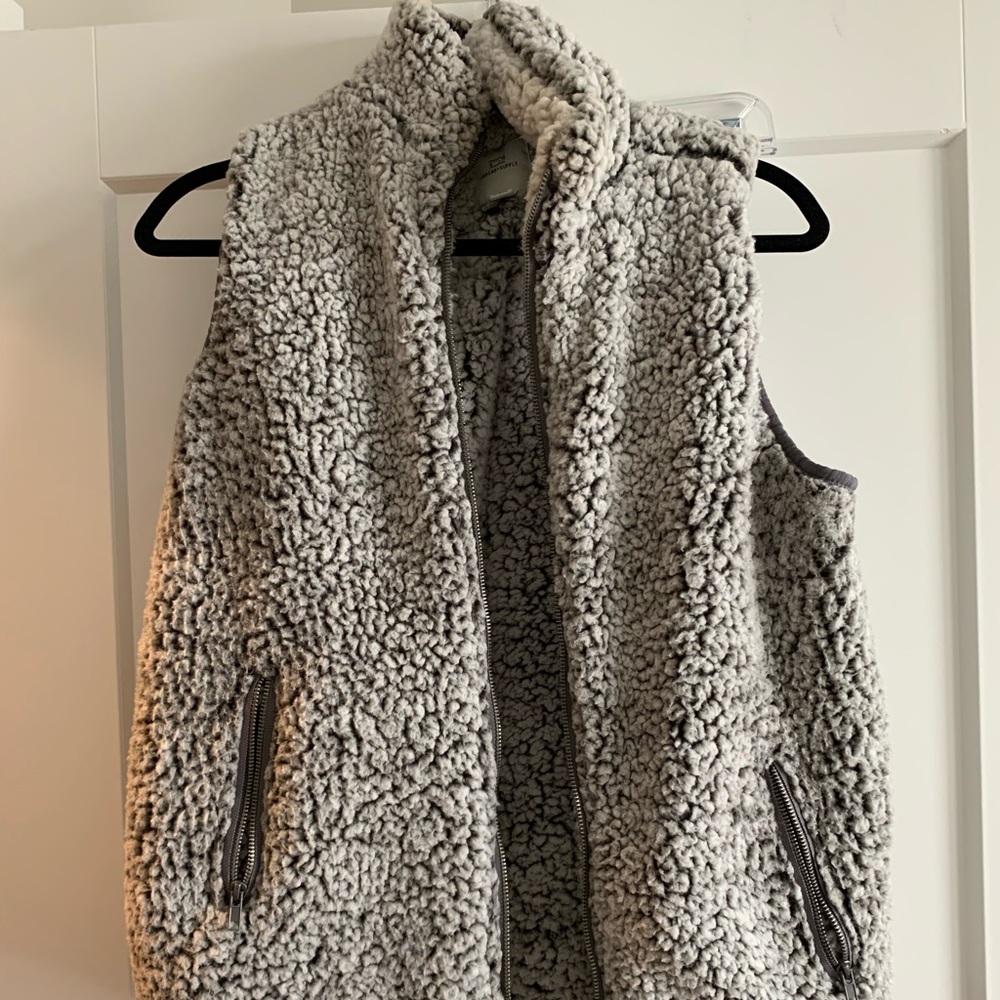 Fuzzy vest